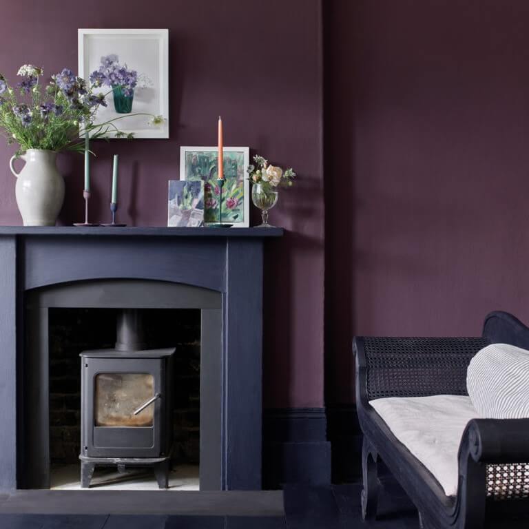 annie sloan wandfarbe tyrian plum mood2