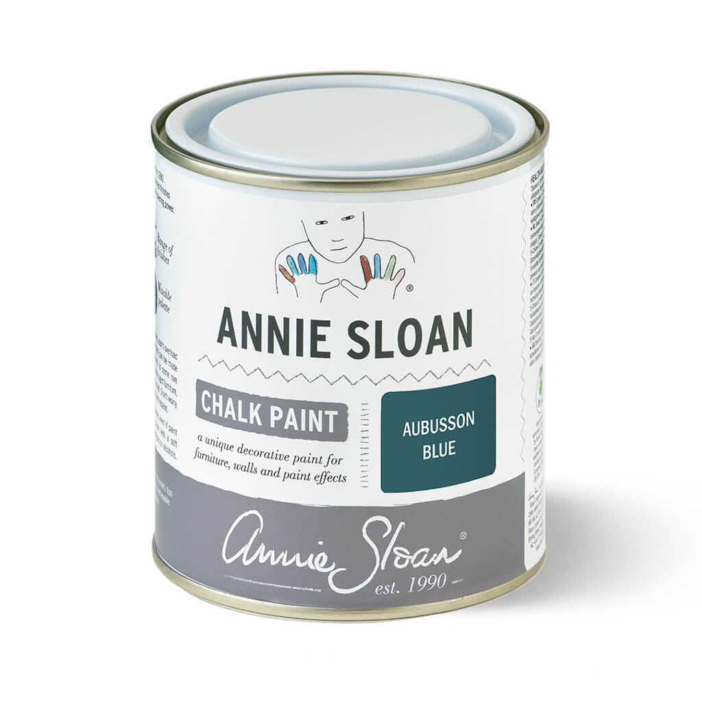 annie sloan kreidefarbe aubusson blue 500ml