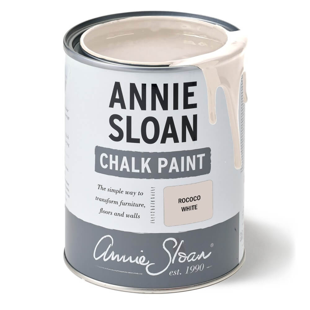 annie sloan kreidefarbe rococo white