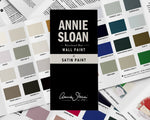 annie sloan wandfarbe und satin paint farbkarte