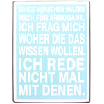blechschild-arrogant