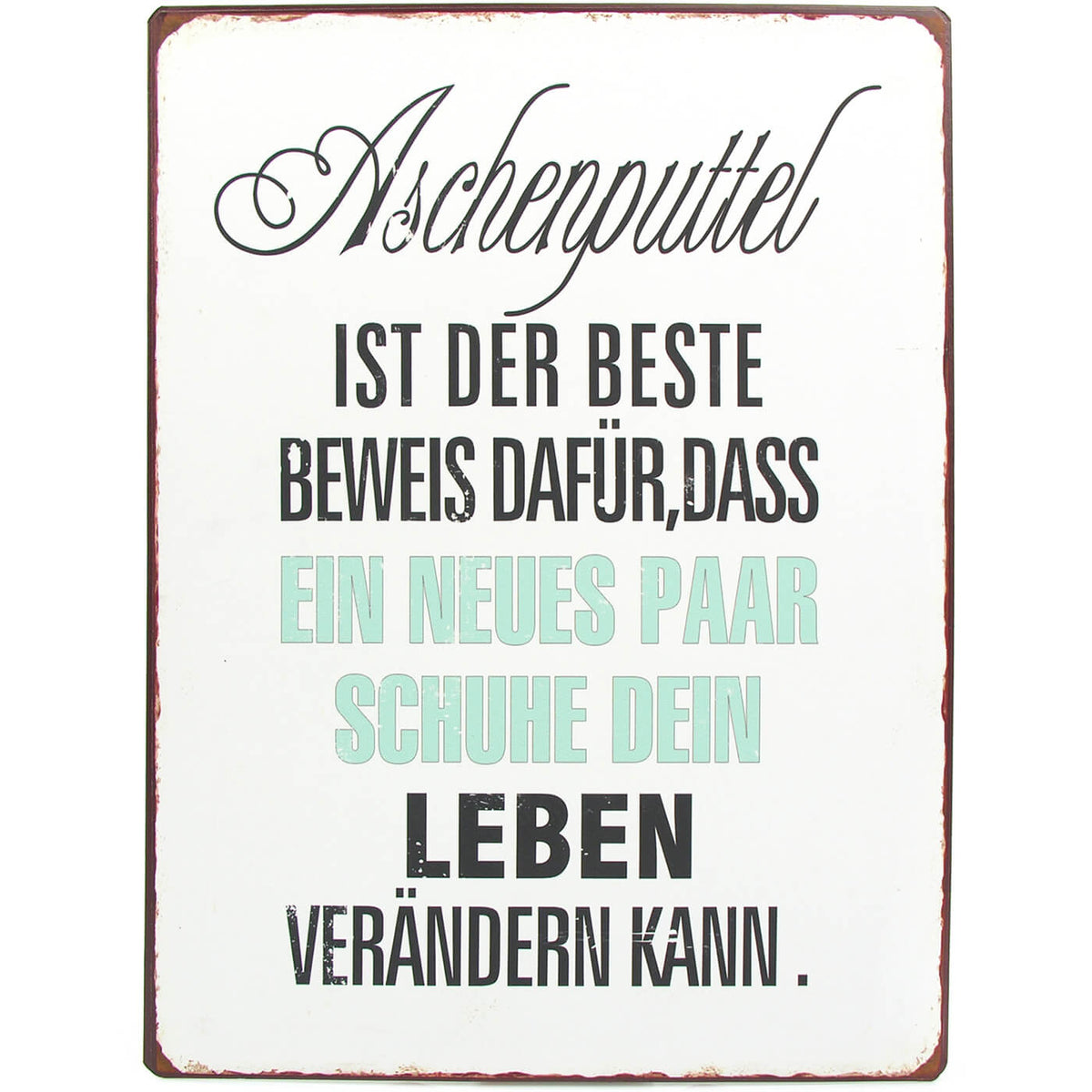 blechschild-aschenputtel