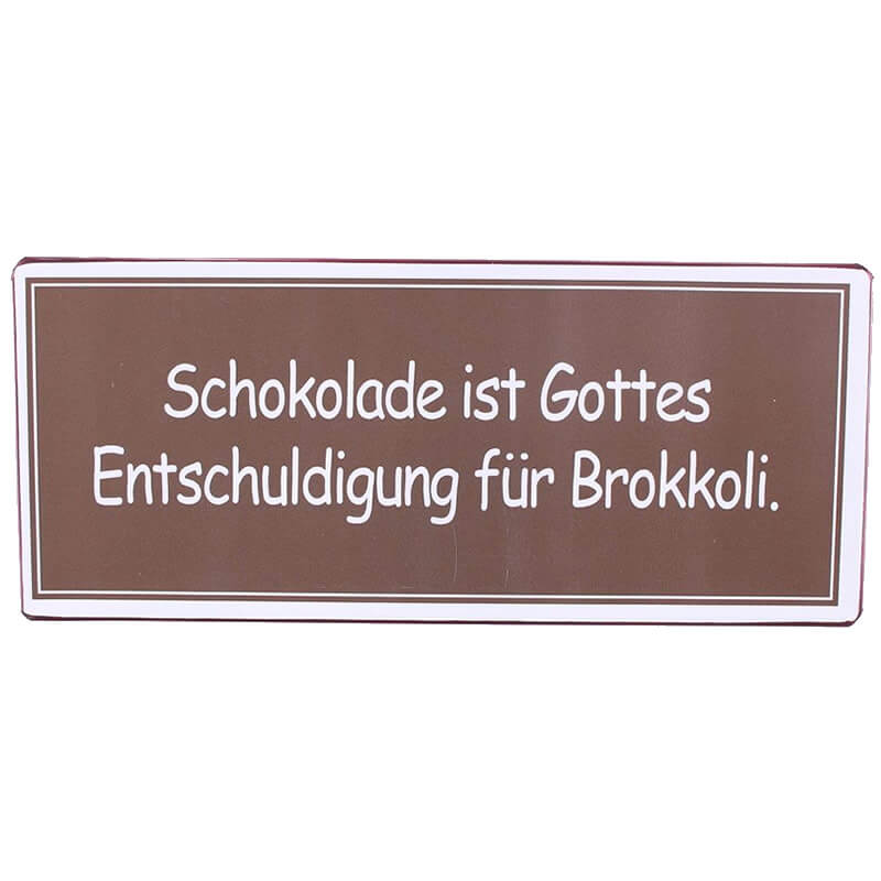 blechschild-brokkoli