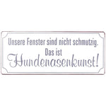 blechschild-hundenasenkunst
