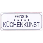 blechschild-kuechenkunst