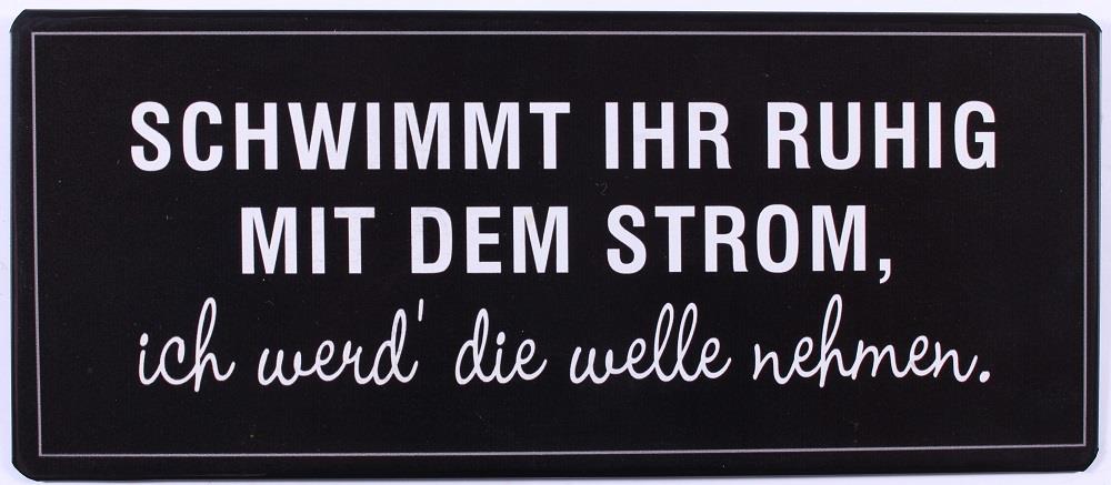 blechschild-welle