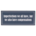 blechschild imperfections