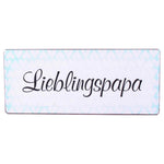 blechschild lieblingspapa