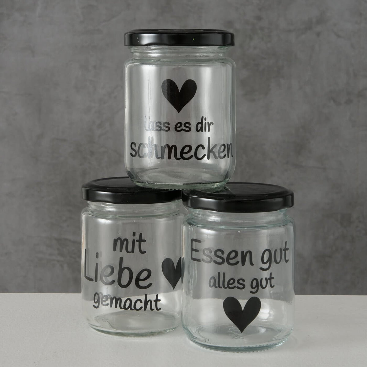 einmachglas mit spruch mood
