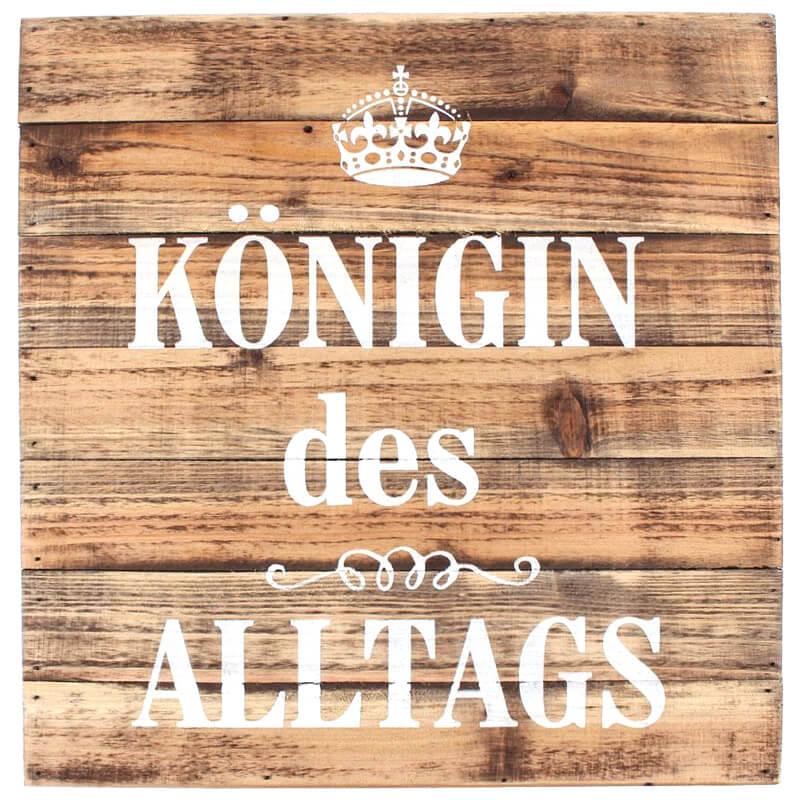 holzschild-k-nigin
