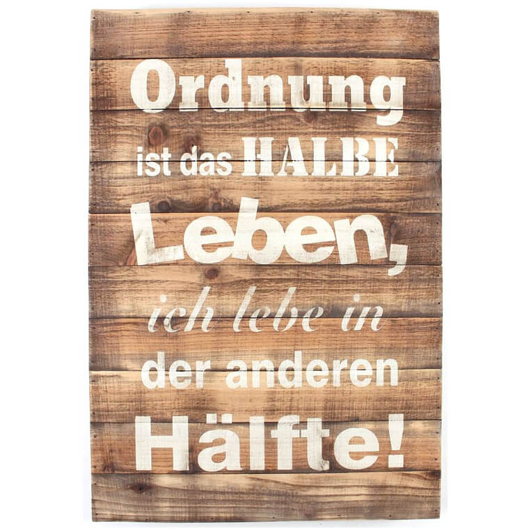 holzschild-ordnung