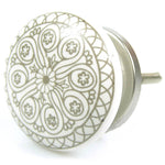 kommodenknopf-mandala-beige