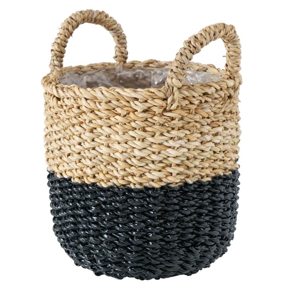 korb planzentopf black M