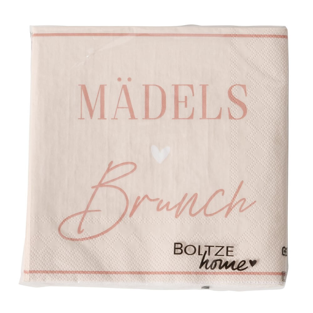 papierservietten mdels brunch