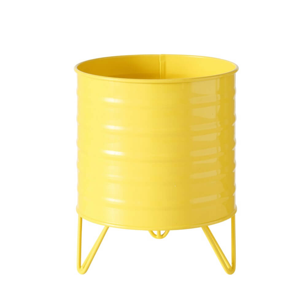 pflanzentopf rillana gelb