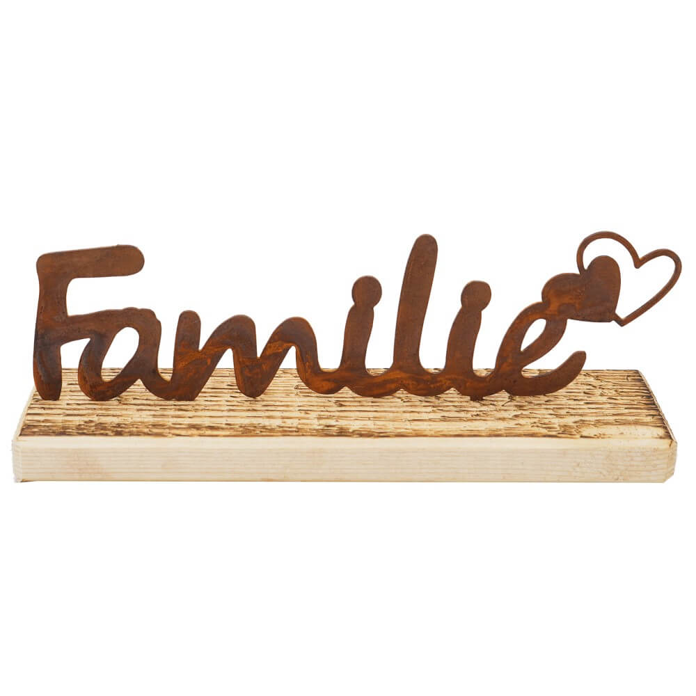 rosteisen schriftzug familie