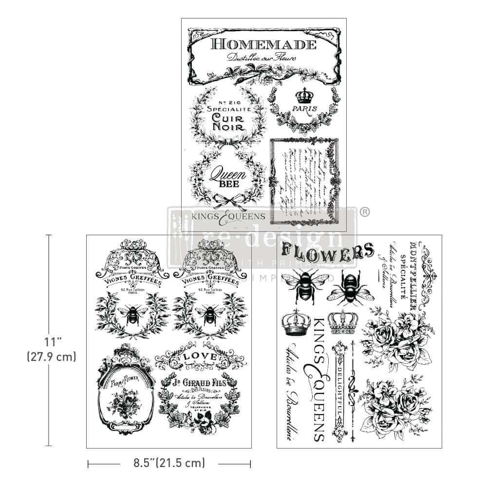transferfolie french labels
