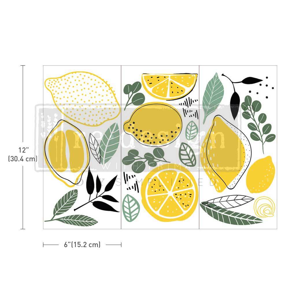 transferfolie lemon