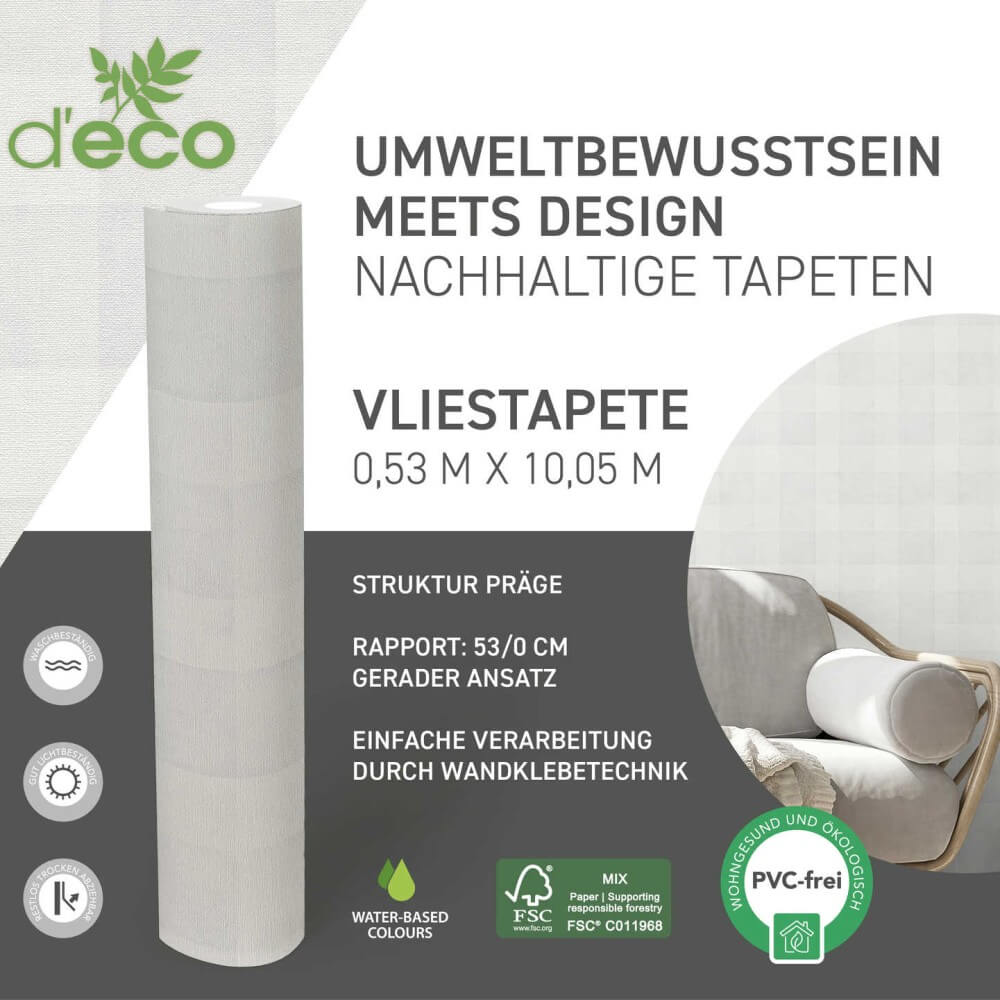 vliestapete karomuster 386644_12