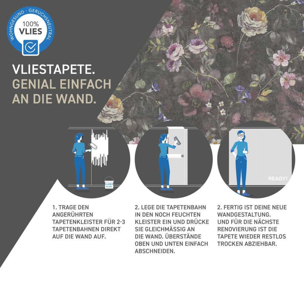 vliestapete natural living blumenmuster 386361_13