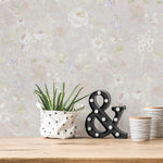 vliestapete natural living blumenmuster 386364_4
