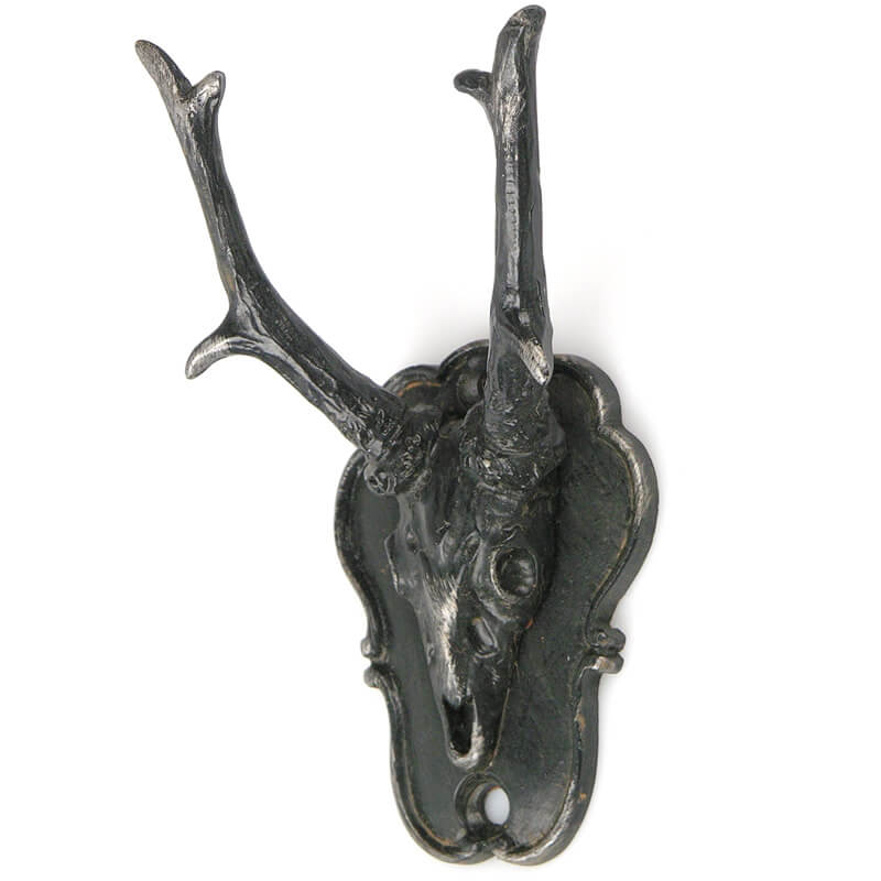 wandhaken-geweih-schwarz
