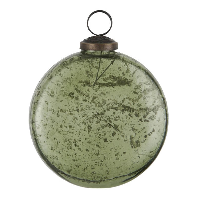 weihnachtskugel-pebbled-glas-moosgruen-10cm