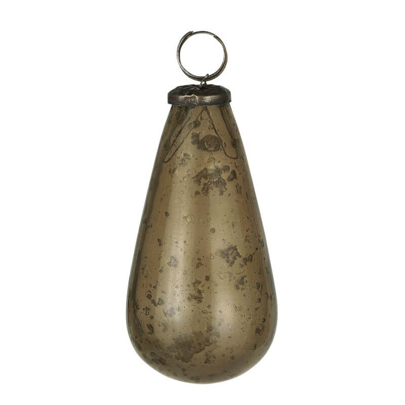 weihnachtskugel-tropfen-pebbled-glas-chocolate-10cm